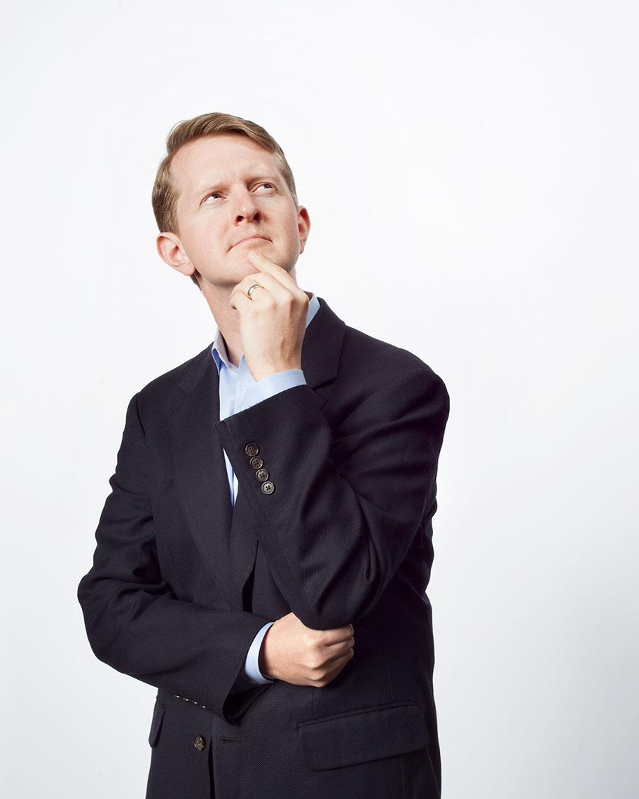 Ken Jennings, Celebrity portrait, Costco, Photography, Magazine Photography, editorial, portrait photography, advertising, business photography, corporate, headshot photography, Rick Dahms, Seattle
