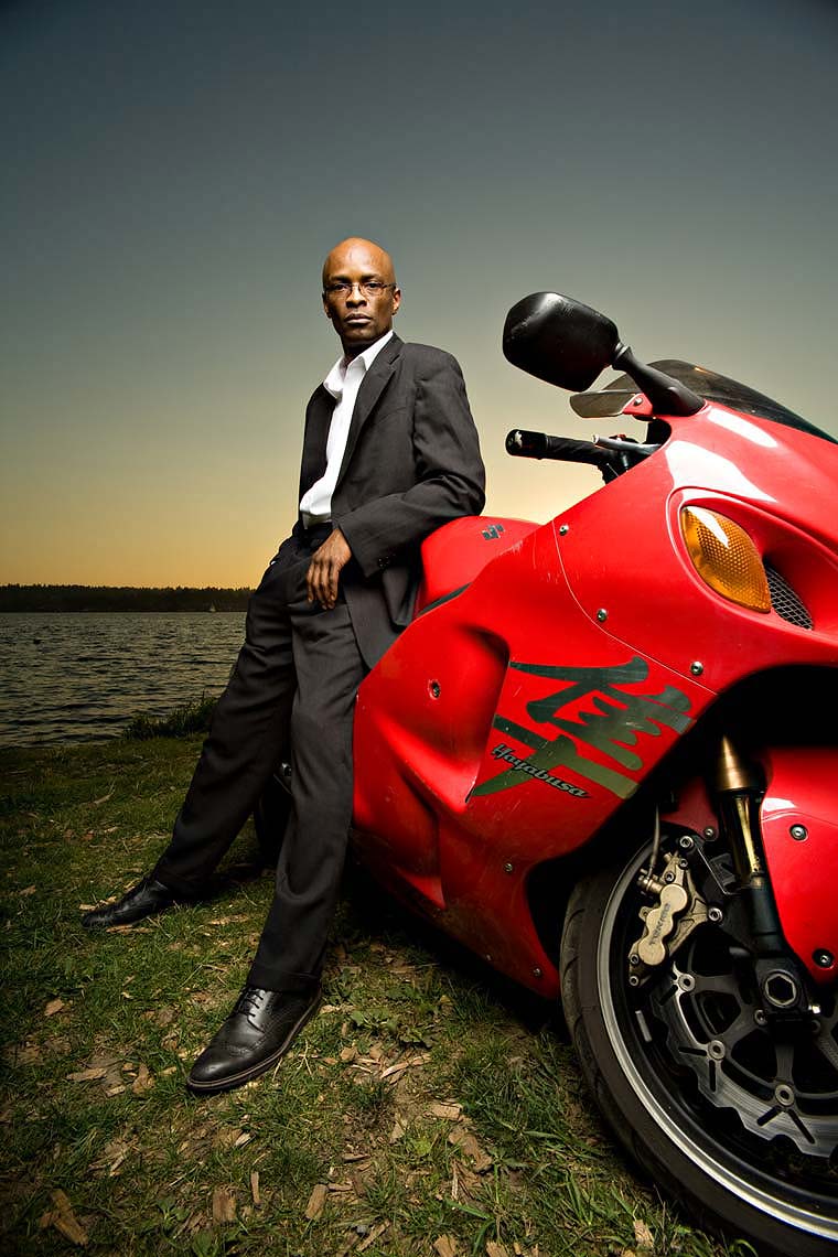 Andre Mintz, Executive Portrait, motorcycle photography, Magazine photography, Seattle Photographers, Business photography, trade magazine photography, corporate, editorial, advertising photography, headshot photography, executive portrait photography