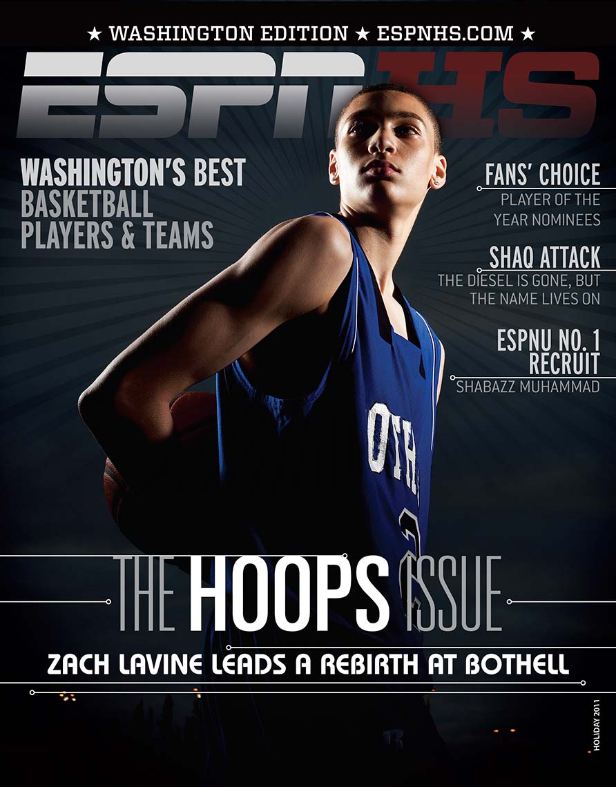 ZachLavine, ESPN, Magazine Cover, Sports photography, editorial, business photography, corporate annual report photography celebrity photography, seattle tacoma photographer